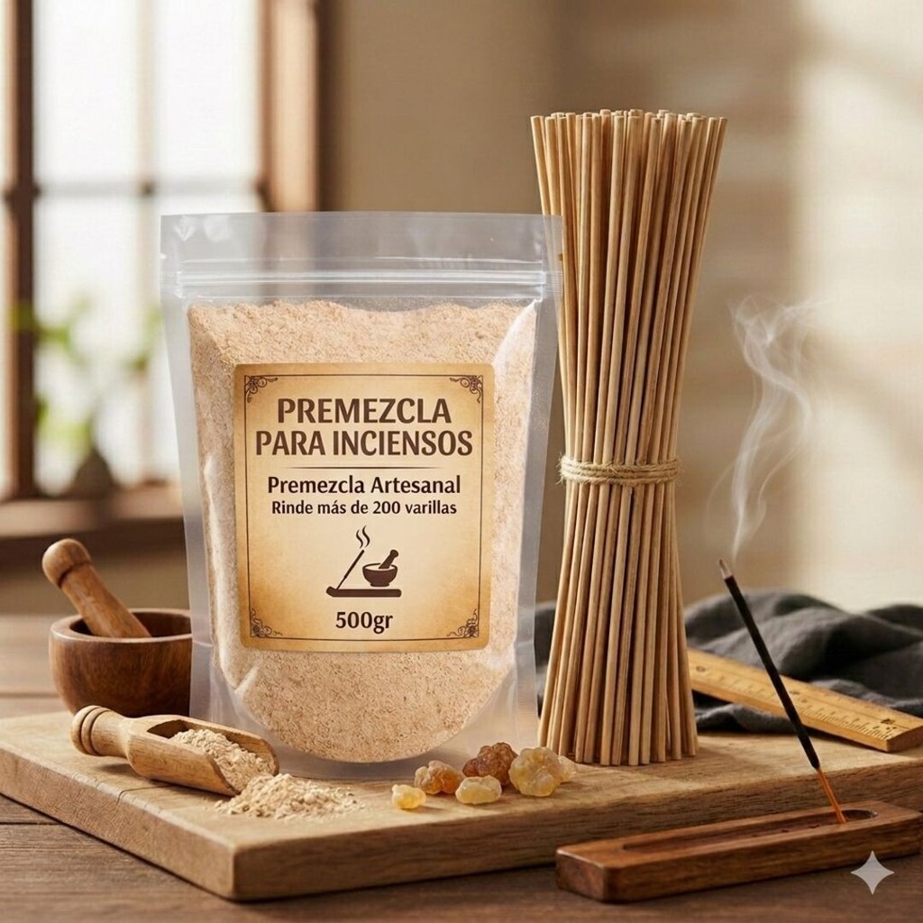 500g premezcla + 200 varillas
