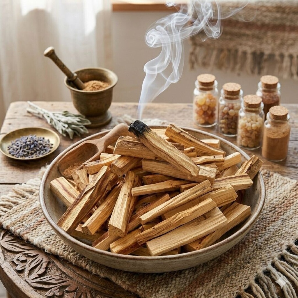 Palo Santo del Perú – Sticks Premium de Madera Sagrada 50g