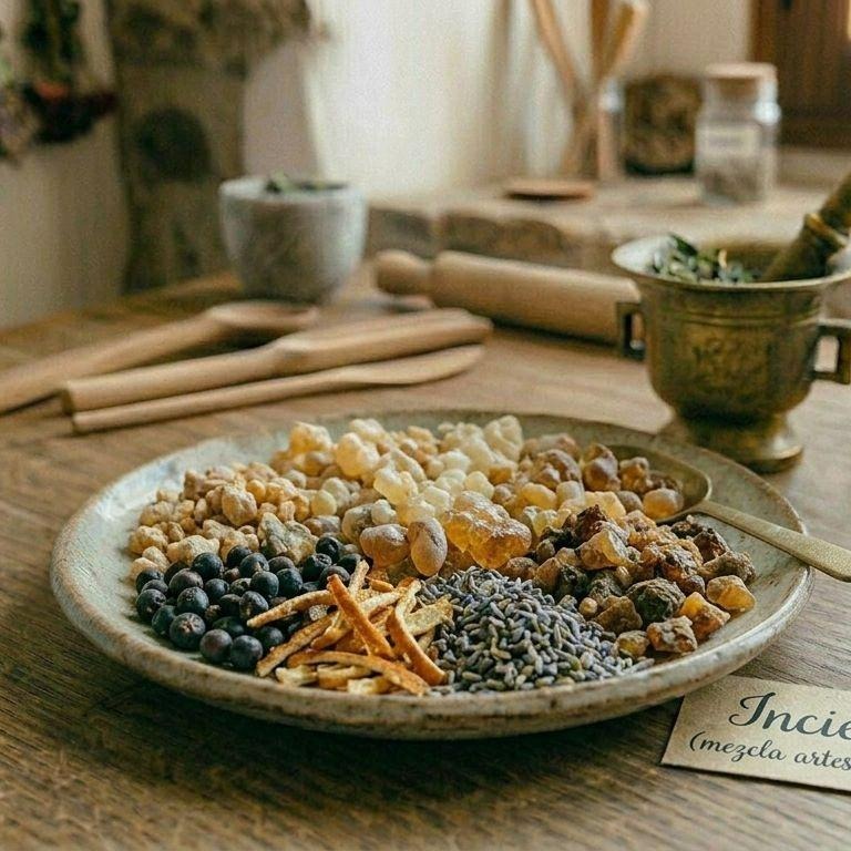Resinas Puras Naturales para Combustión Limpia y Profunda en Rituales de Sahumerio Fijación y Potencia Aromática Ideal para Incienso Artesanal (Benjuí 50gr)