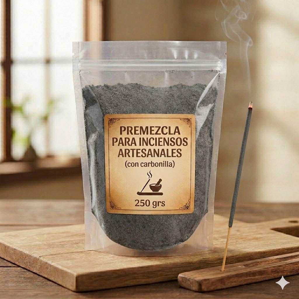 Premezcla para Inciensos Artesanales (con Carbonilla) – Listo para usar