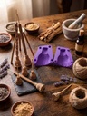 Molde 3D para conos de Inciensos - Modelo Escoba de Bruja – ¡Crea Inciensos Artesanales Únicos!
