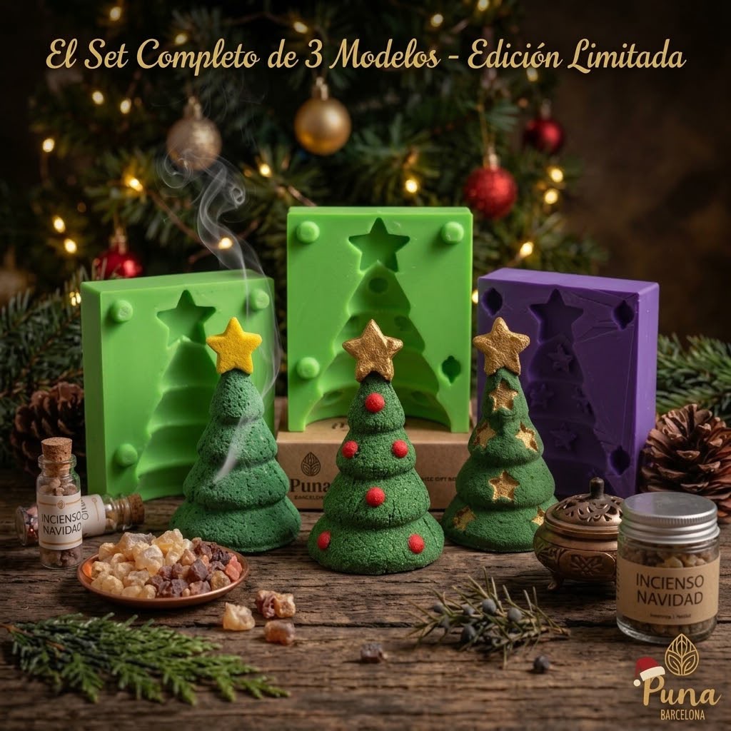 Molde 3D para conos de Inciensos - Modelo Árbol de Navidad